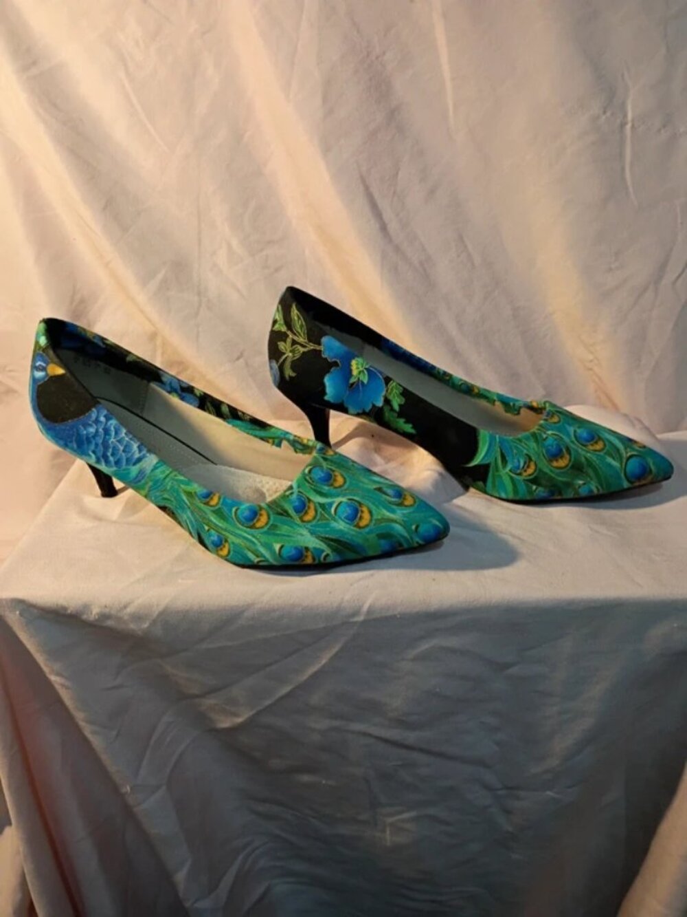 Peacock shoes